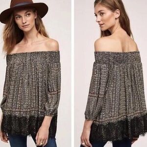 EUC Anthropologie Vanessa Virginia Augusta Top